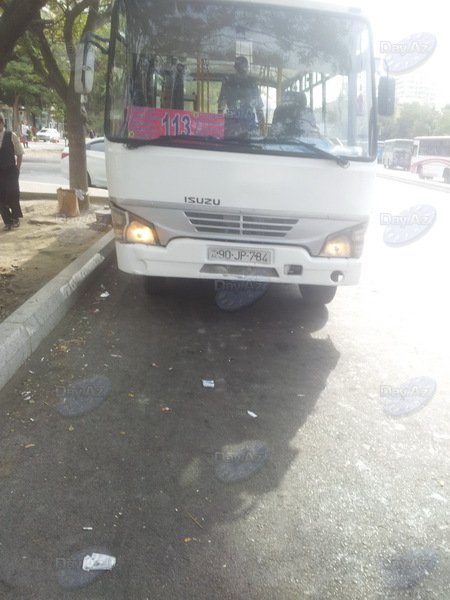 Bakıda özbaşına avtobus marşrutları - SİYAHI - FOTO