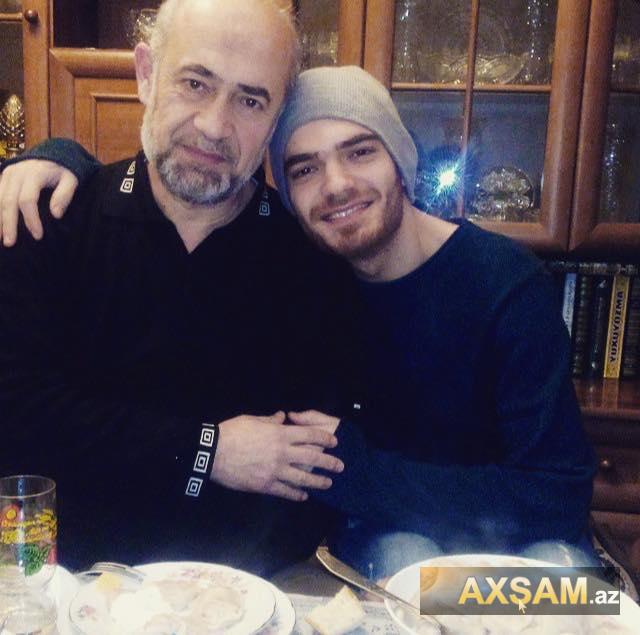 Elnur Hüseynov ailəsi ilə birlikdə - FOTO