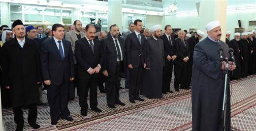 Bəşər Əsəd 3 ay sonra ortaya çıxdı - FOTO