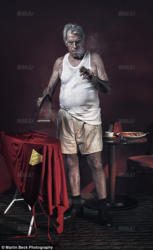 Superqəhrəmanlar adi həyatda - FOTO