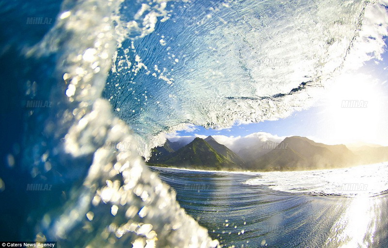 Dalğaları ram edən cəsurlar - FOTOSESSİYA