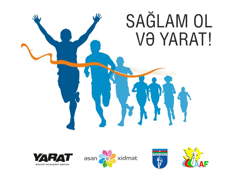 YARAT Müasir İncəsənət Məkanı "Sağlam ol və YARAT" adlı qaçış yarışında iştirak etməyə dəvət edir - FOTO
