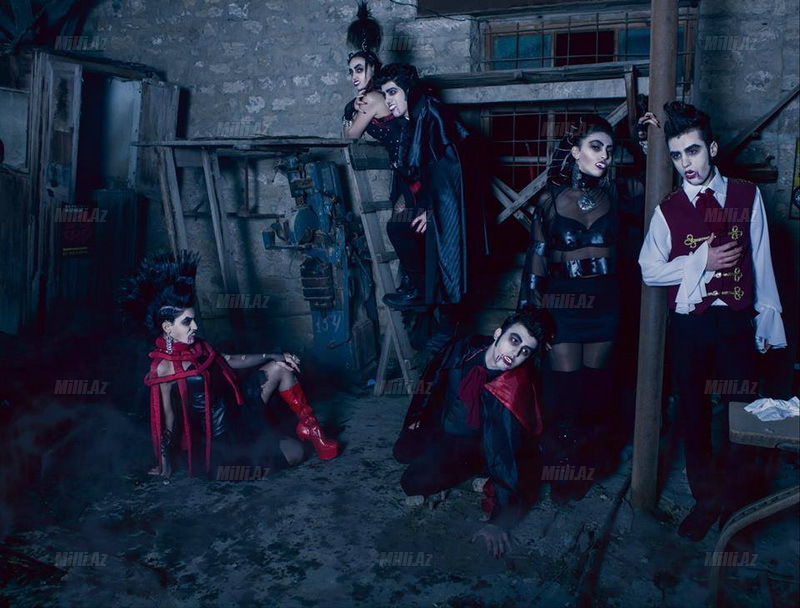 Azərbaycanlı modelyerdən vampir kolleksiyası - FOTO
