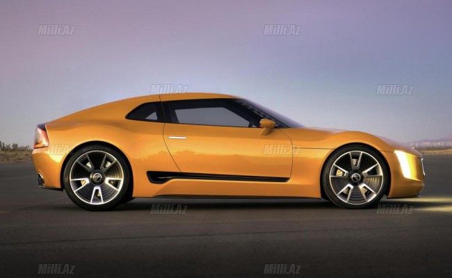 Arxa ötürməli Kia GT4 Stinger - FOTO