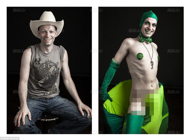 Utancaq insanlar səhnədə utanmırsa...- FOTOSESSİYA