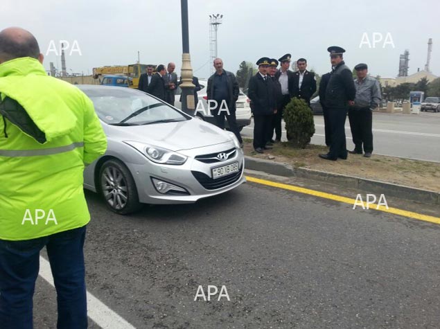 Bakı baş verən çökmə ilə bağlı sürücülərə tövsiyə edilən alternativ yollar açıqlandı - YENİLƏNİB - VİDEO - FOTO