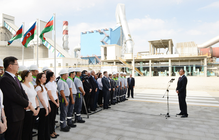 Prezident İlham Əliyev: "Azərbaycanda iqtisadi sahədə və sənaye sahəsində bütün dövlət siyasəti öz əksini tapır" - YENİLƏNİB - FOTO