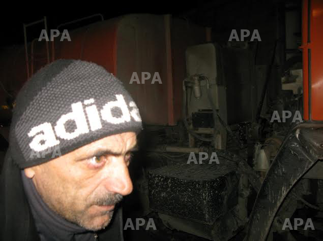 Piyada "KamAz"ın təkərləri altda can verdi - FOTO