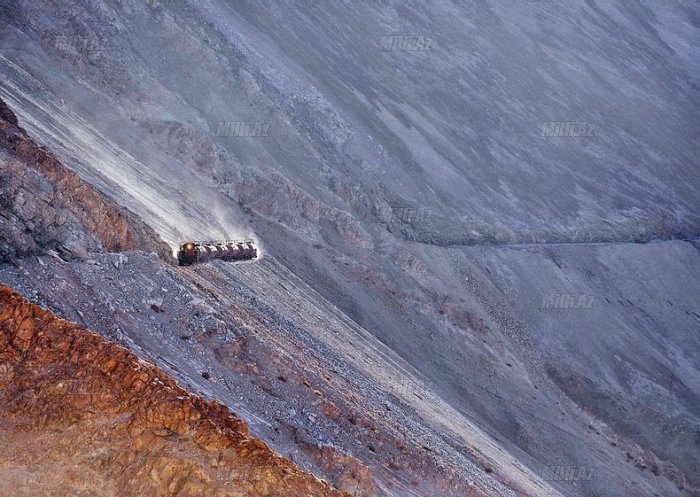 Dünyanın ən gözəl dəmir yolu - FOTO