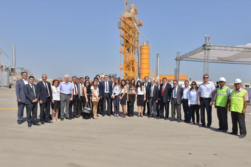 "Akkord" Korporasiyasının müasir asfalt zavodu istismara verilib - FOTO