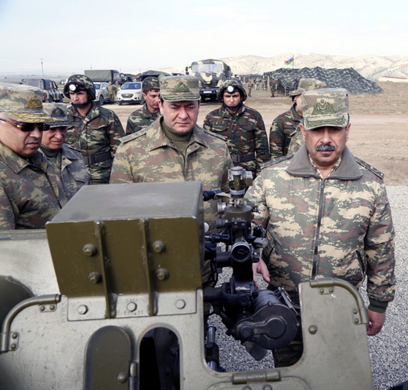 Azərbaycanda növbəti irimiqyaslı əməliyyat-taktiki təlimləri keçirilir - FOTO