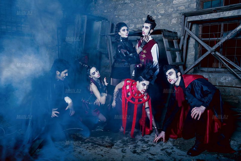 Azərbaycanlı modelyerdən vampir kolleksiyası - FOTO