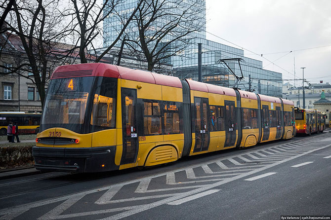 Varşava tramvayı - FOTOSESSİYA