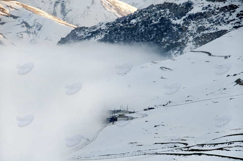 Azərbaycan dağlarının qış görüntüləri - FOTOSESSİYA
