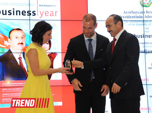 Bakıda "The Business Year: Azerbaijan - 2014" nəşrinin təqdimat mərasimi keçirilib - FOTO