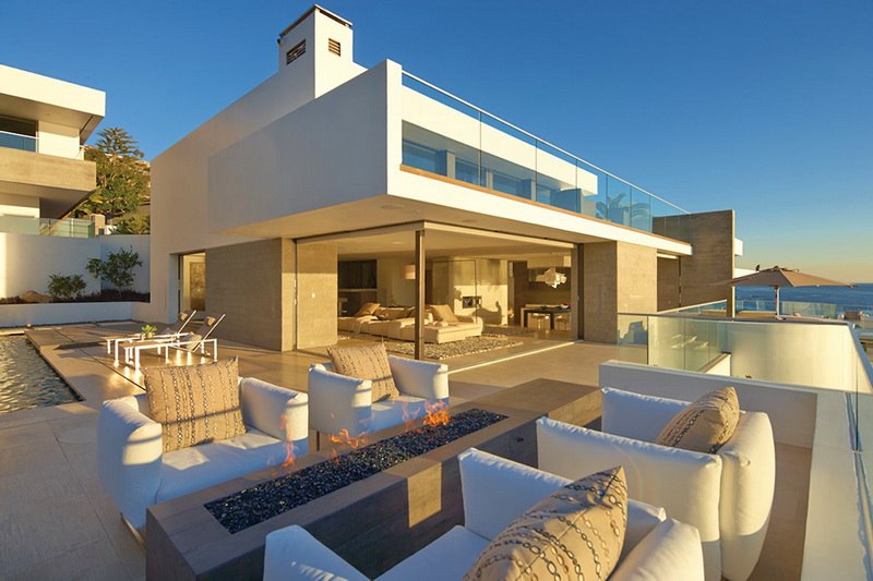 Sakit okean sahilində villa - FOTO