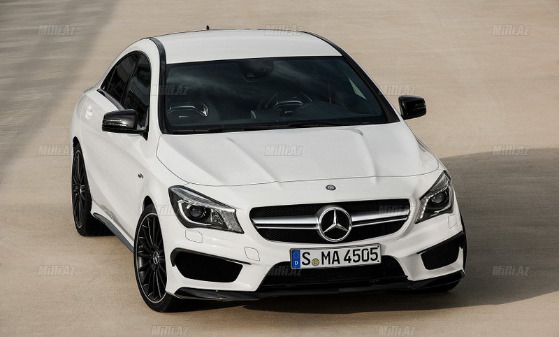 Mercedes-Benz-dən yenilənmiş sedan - FOTO