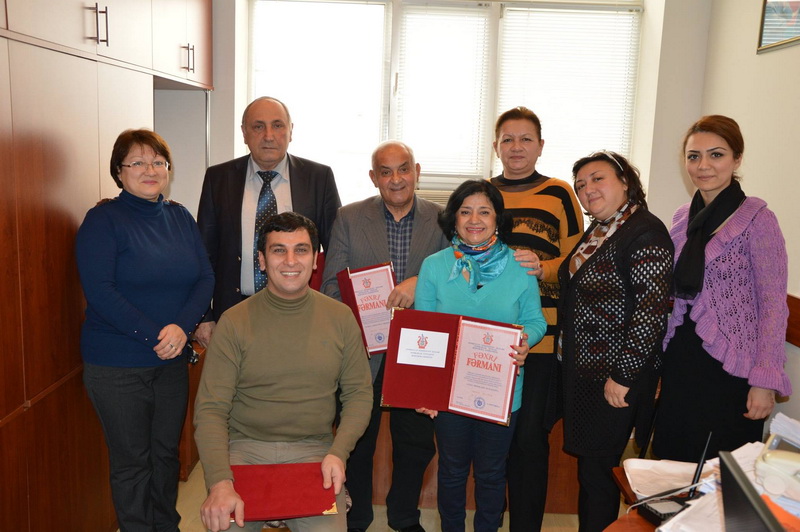 Azərbaycanlı aktyorlar mükafatlandırılıblar - FOTO