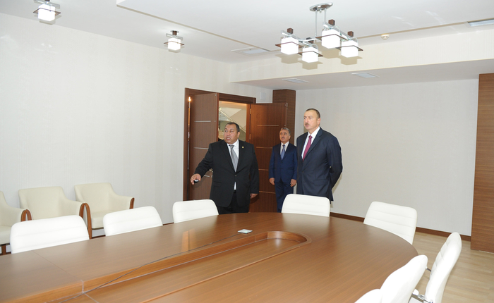 Prezident İlham Əliyev: "Azərbaycan öz sürətli inkişaf dövrünü yaşayır və ölkədə böyük quruculuq işləri aparılır" - YENİLƏNİB - FOTO