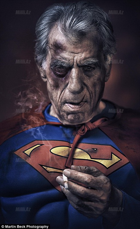 Superqəhrəmanlar adi həyatda - FOTO