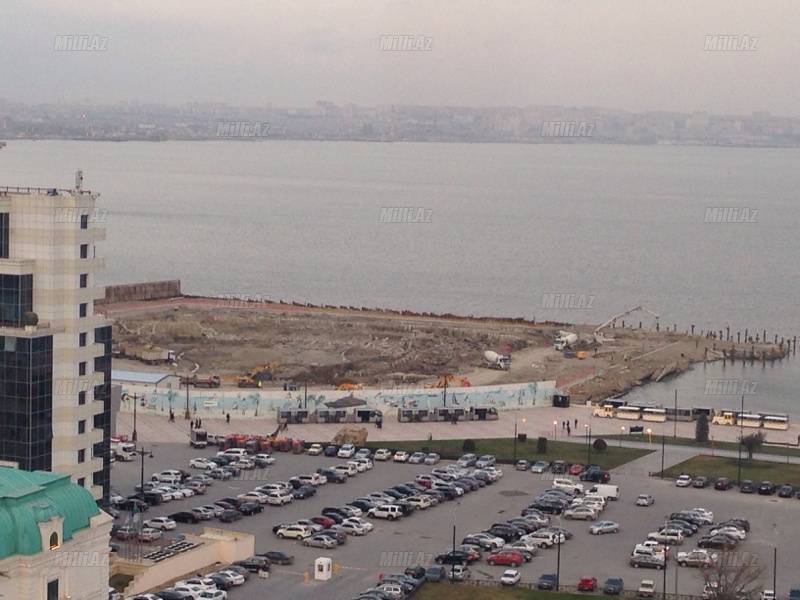 Bakı bulvarına gözlənilməz naxış vurulacaq - FOTO