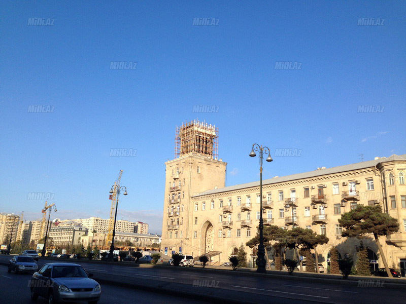 Bakının məşhur simvollarından biri yoxa çıxıb - FOTO