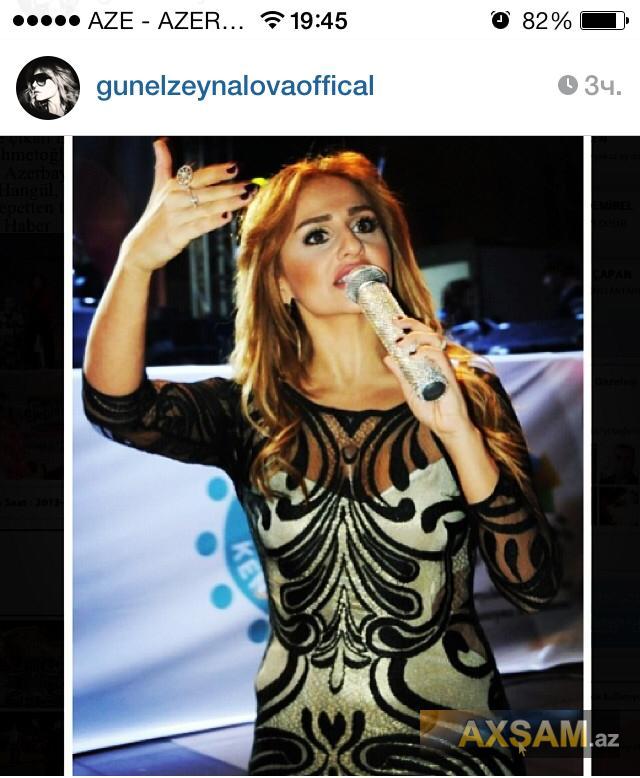 Günay Musayeva oğlunu üzə çıxardı - FOTO