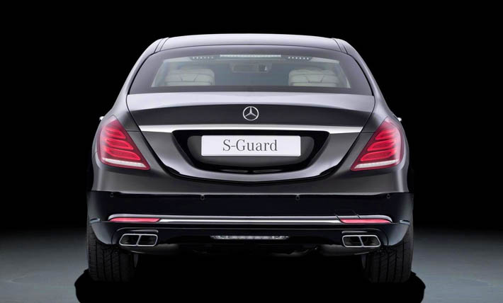 Mercedes-Benz S600 Guard: yeni zirehli avtomobil - FOTO