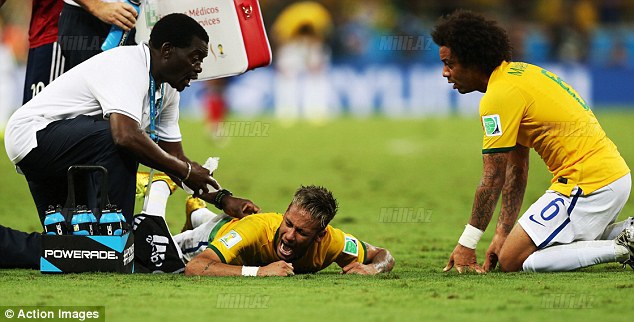 Neymar üçün mundial bitdi - YENİLƏNİB - FOTO