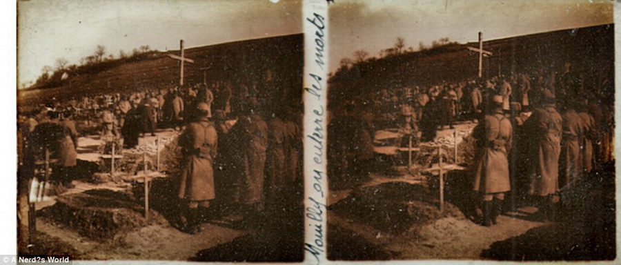 Çardaqda tapılmış savaş şəkilləri - FOTO