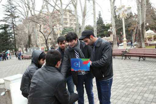 Gəncə gəncləri bayramlarını qeyd edirlər - FOTO