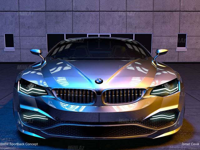 Türk gözü ilə BMW Sportback - FOTO