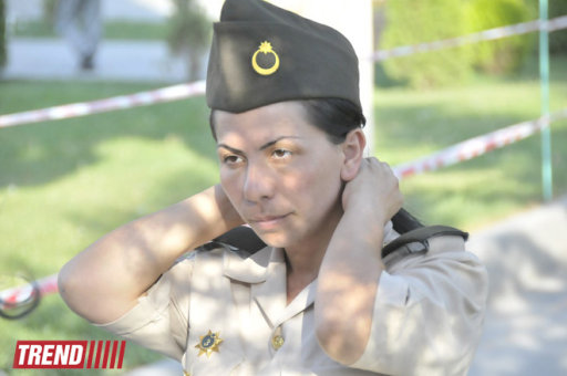 Azərbaycanın qadın hərbçiləri - FOTO