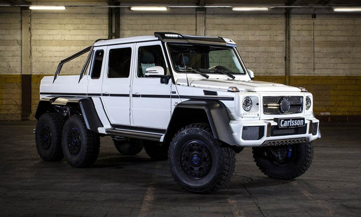 Carlsson Mercedes G63 AMG 6x6-nı tamamladı - FOTO
