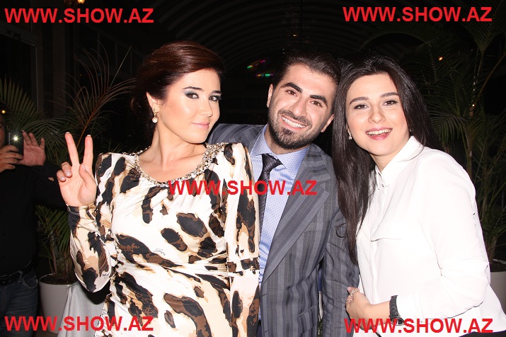 Zaur Baxşəliyev və Günay ad günündə - VİDEO - FOTO