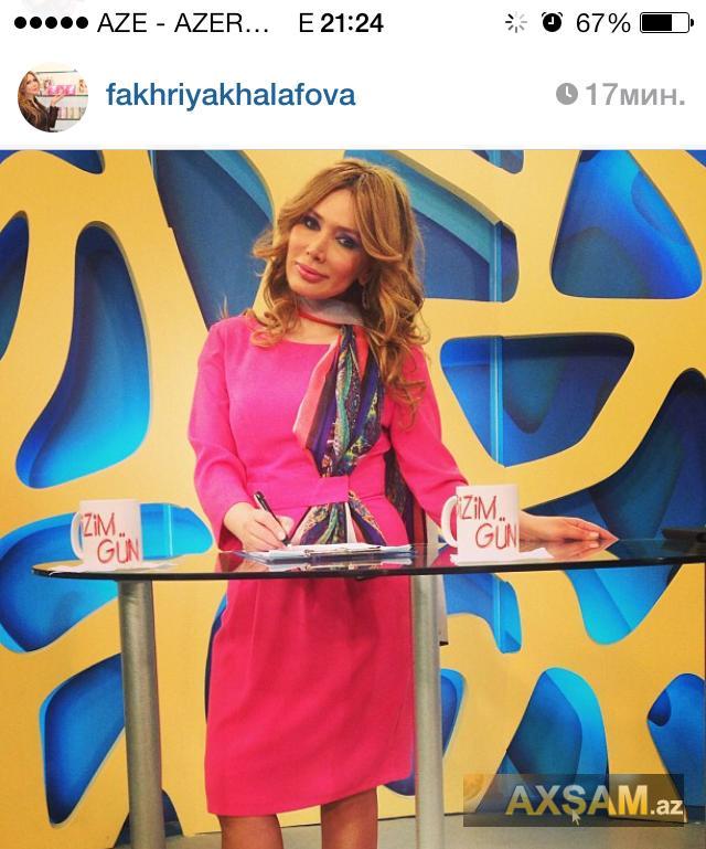 Günay Musayeva oğlunu üzə çıxardı - FOTO