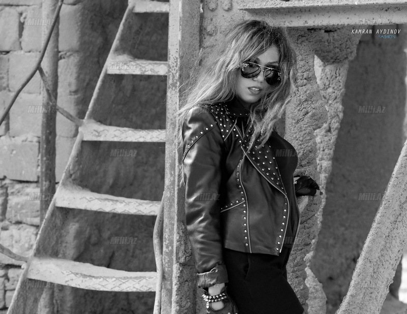 Leyla Ramazanlı "metalçı" oldu - FOTOSESSİYA