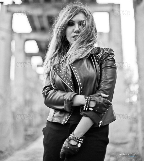 Leyla Ramazanlı "metalçı" oldu - FOTOSESSİYA