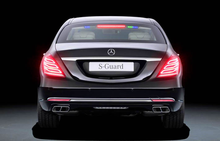 Mercedes-Benz S600 Guard: yeni zirehli avtomobil - FOTO