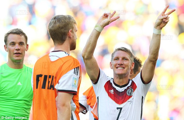 DÇ-2014: Almaniya və Braziliya 1/2 finalda - YENİLƏNİB - VİDEO - FOTOSESSİYA