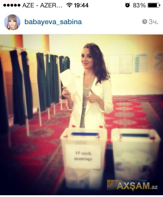 Günay Musayeva oğlunu üzə çıxardı - FOTO