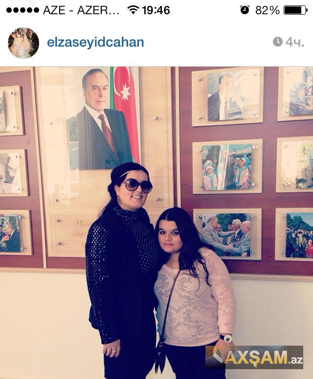 Günay Musayeva oğlunu üzə çıxardı - FOTO