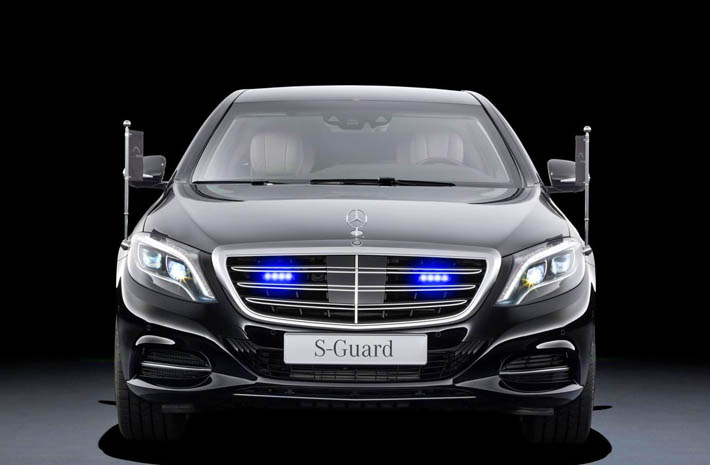 Mercedes-Benz S600 Guard: yeni zirehli avtomobil - FOTO