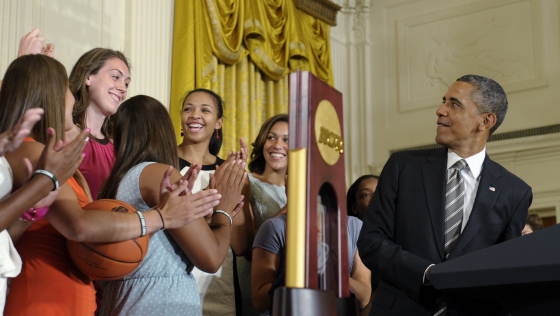 Barack Obama, Breanna Stewar