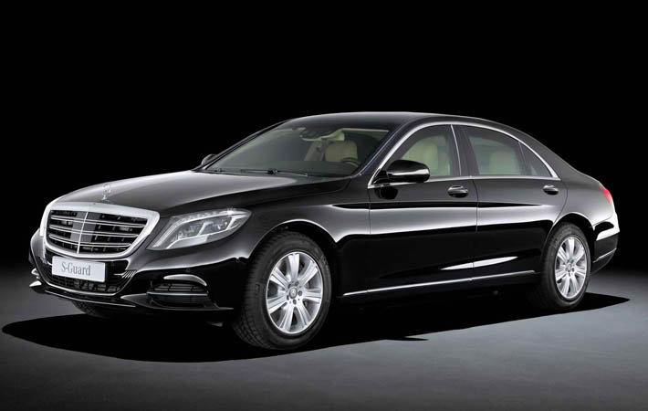 Mercedes-Benz S600 Guard: yeni zirehli avtomobil - FOTO