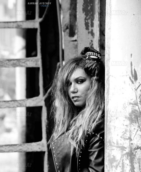 Leyla Ramazanlı "metalçı" oldu - FOTOSESSİYA