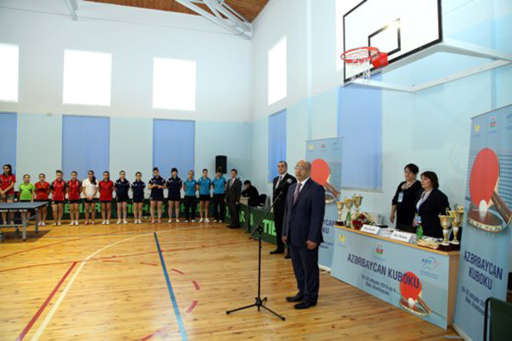 Stolüstü tennis üzrə Azərbaycan Kuboku yarışları başlanıb - FOTO