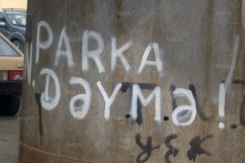 Sumqayıtlılardan şəhəri qorumaq üçün kövrək addım - FOTO