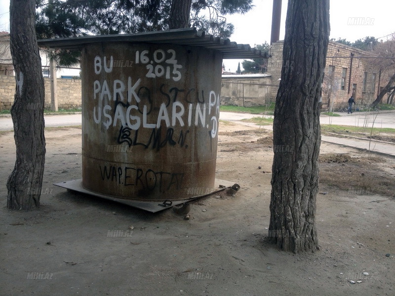Sumqayıtlılardan şəhəri qorumaq üçün kövrək addım - FOTO